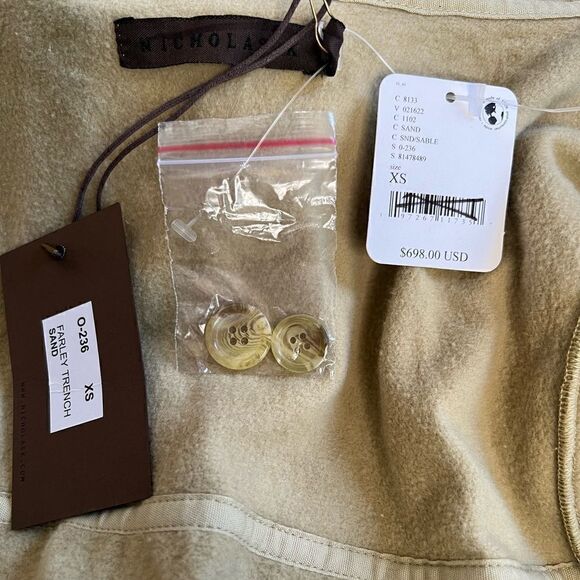 New Free People x Nicholas K Farley Trench - Picture 11 of 13